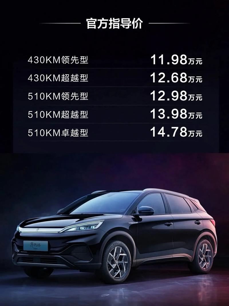 【byd元plus纯电动车价格2023新款,比亚迪元纯电动2021款】